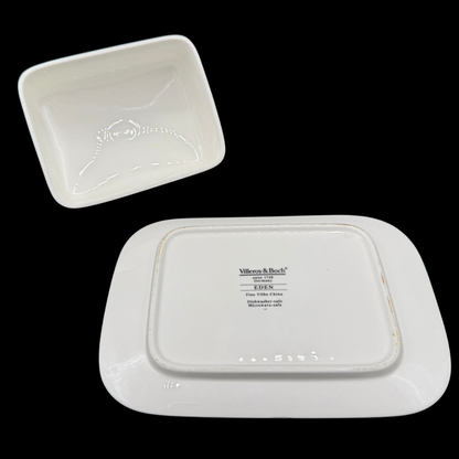 Villeroy & Boch Eden: Butterdose, zweiteilig - sehr selten