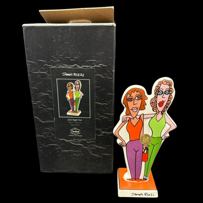 Goebel Jemes Rizzi: Figur " Girls Night Out" - neu, Originalverpackung
