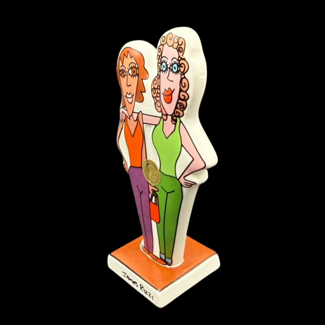 Goebel Jemes Rizzi: Figur " Girls Night Out" - neu, Originalverpackung