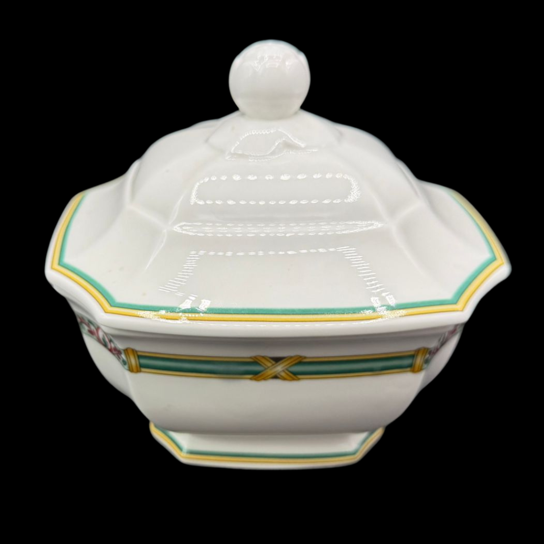Villeroy & Boch Orofino: Zuckerdose mit Deckel