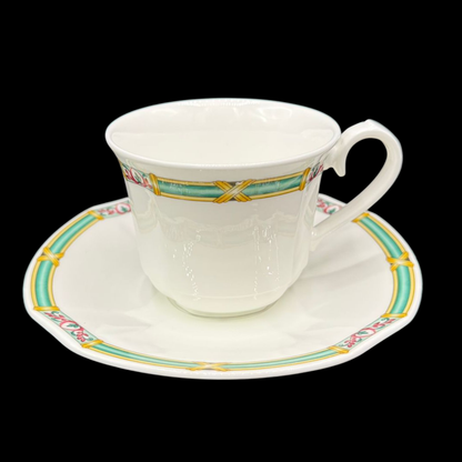 Villeroy & Boch Orofino: Kaffeetasse / Tasse mit Unterteller