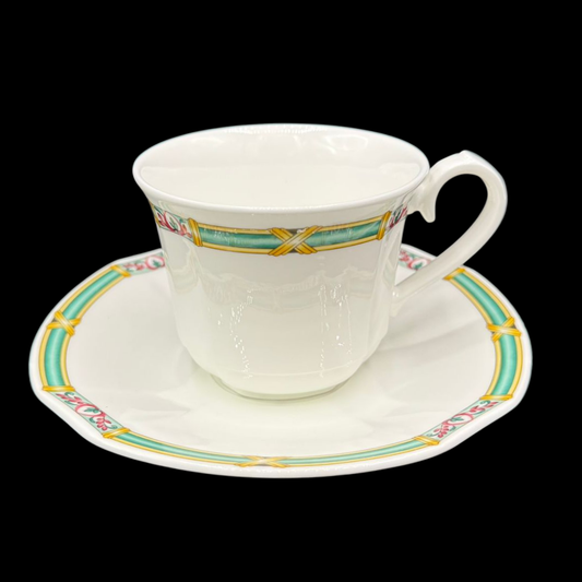 Villeroy & Boch Orofino: Kaffeetasse / Tasse mit Unterteller