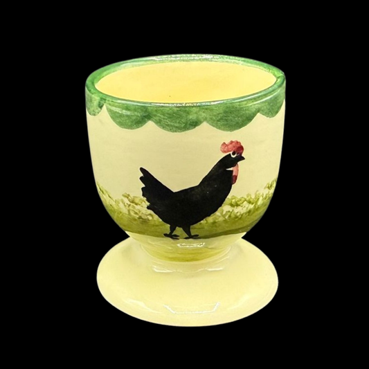 Zeller Keramik Hahn und Henne: Eierbecher - 5 cm