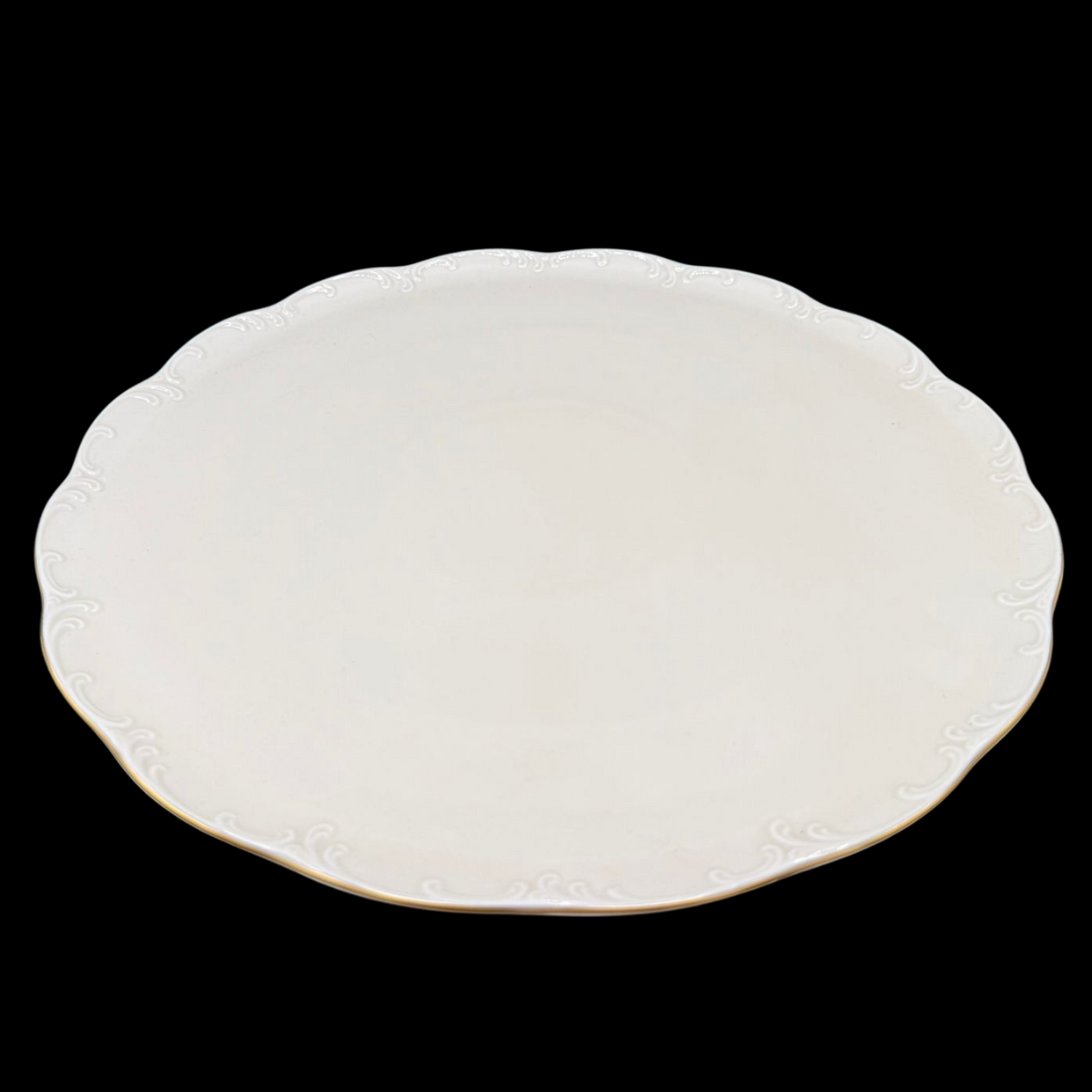 Rosenthal Monbijou Goldrand: Tortenplatte / Platte