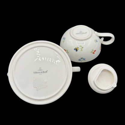 Villeroy & Boch Petite Fleur: Tea for one / Teekanne mit Tasse