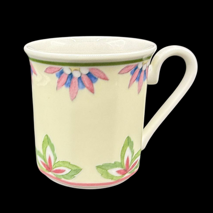 Villeroy & Boch Fiorita: Kaffeebecher / Henkelbecher / hohe Kaffeetasse - neu