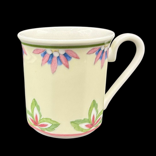 Villeroy & Boch Fiorita: Kaffeebecher / Henkelbecher / hohe Kaffeetasse - neu