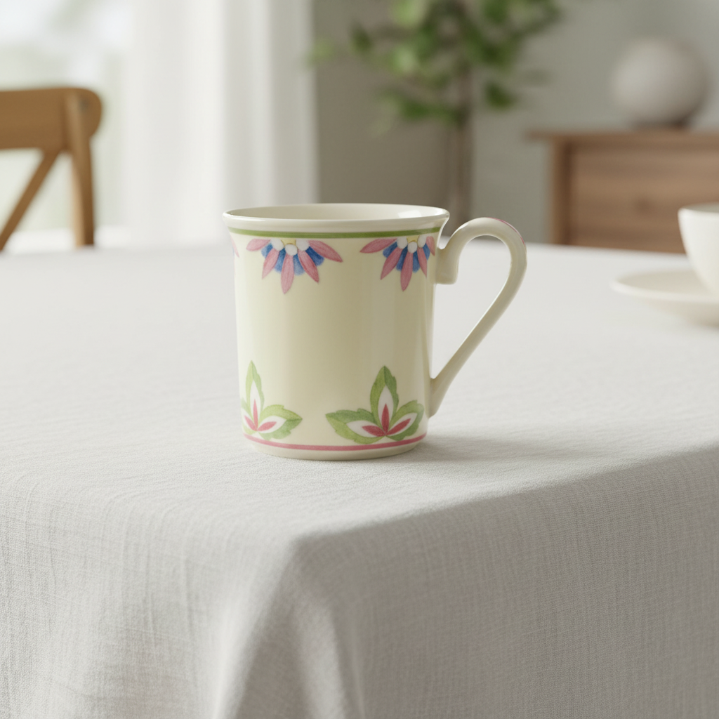 Villeroy & Boch Fiorita: Kaffeebecher / Henkelbecher / hohe Kaffeetasse - neu
