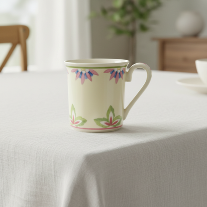 Villeroy & Boch Fiorita: Kaffeebecher / Henkelbecher / hohe Kaffeetasse - neu
