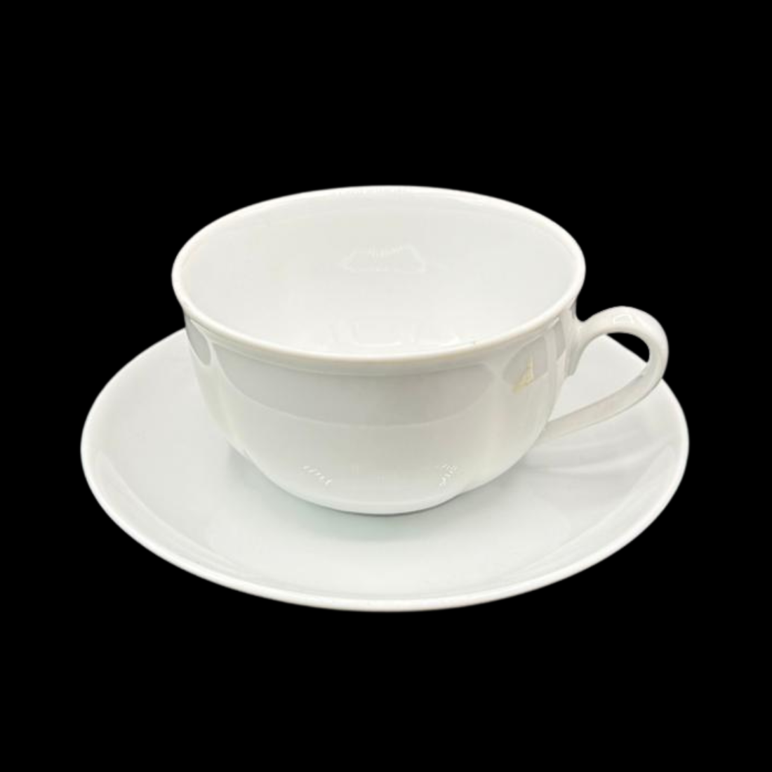 Villeroy & Boch Switch White: Kaffeetasse / Teetasse mit Unterteller - neu