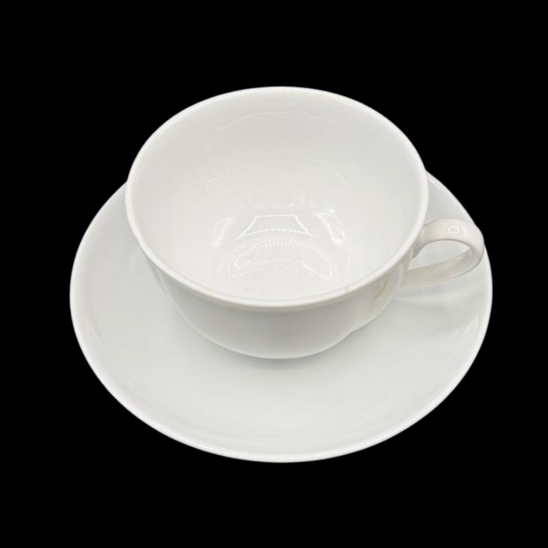 Villeroy & Boch Switch White: Kaffeetasse / Teetasse mit Unterteller - neu
