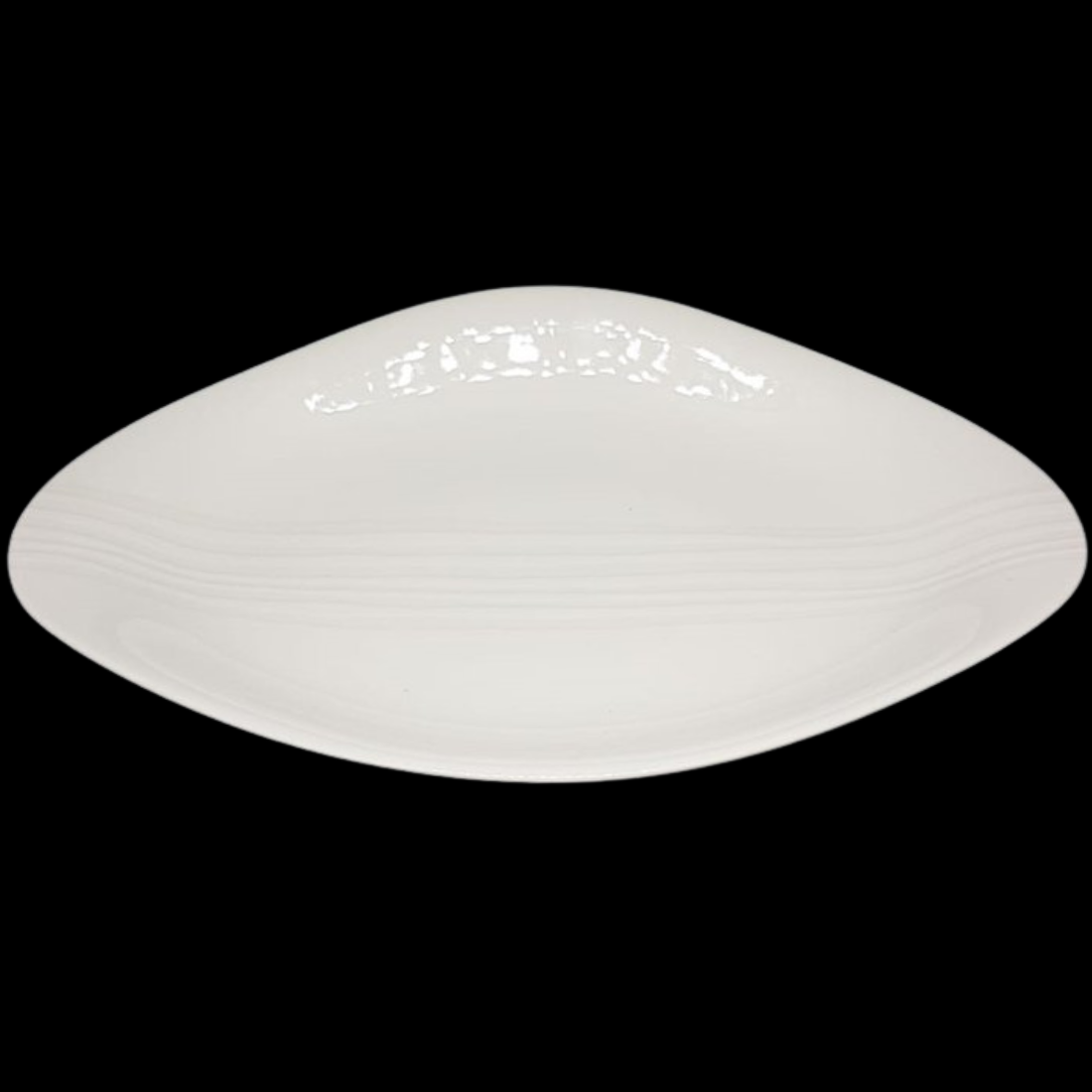 Villeroy & Boch Dune lines: Speiseteller / Teller, ca  31,5 x 25,5 cm