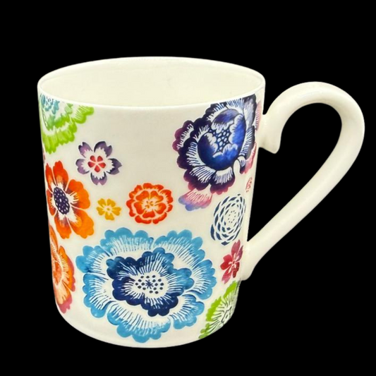 Villeroy & Boch Anmut Bloom: Henkelbecher / Kaffeebecher / hohe Kaffeetasse - neu