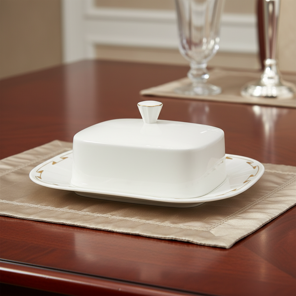Villeroy & Boch Madison Avenue: Butterdose, zweiteilig
