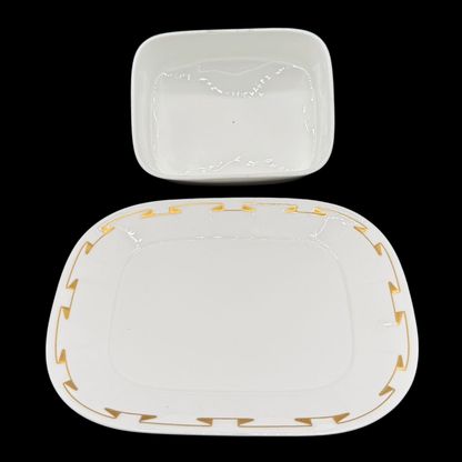 Villeroy & Boch Madison Avenue: Butterdose, zweiteilig