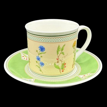 Villeroy & Boch Eden: Mokkatasse / Espressotasse mit Unterteller