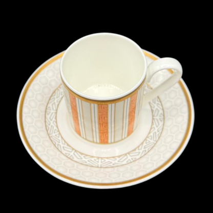 Villeroy & Boch Kimono Kutani: Mokkatasse / Espressotasse mit Unterteller