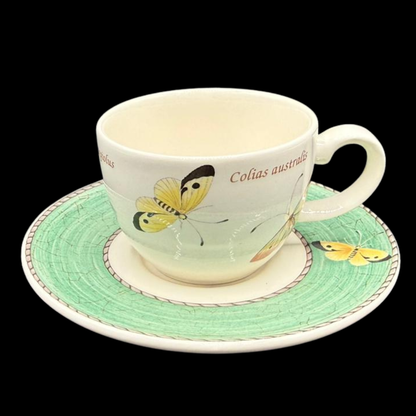 Wedgewood Sarah´s Garden: Mokkatasse / Espressotasse mit Unterteller