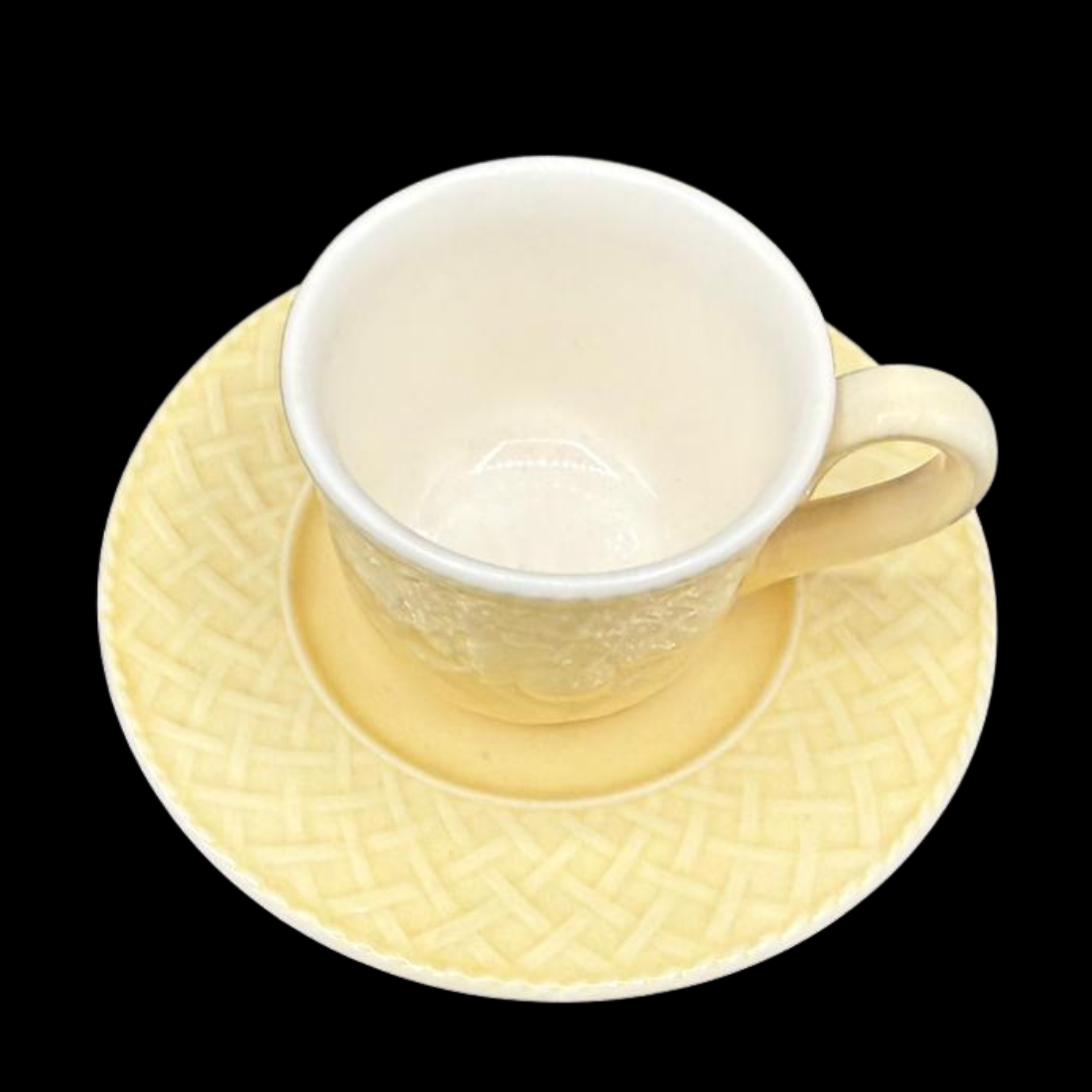 Villeroy & Boch Piemont Estivo: Mokkatasse / Espressotasse mit Unterteller (siehe Beschreibung)