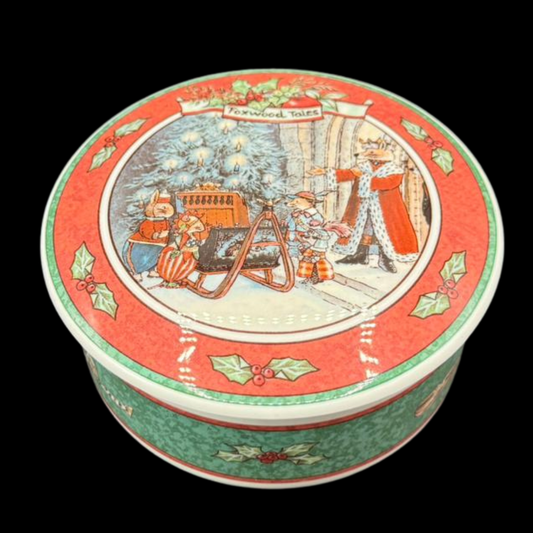 Villeroy & Boch Foxwood Tales: Deckeldose "Winter" - Christmas