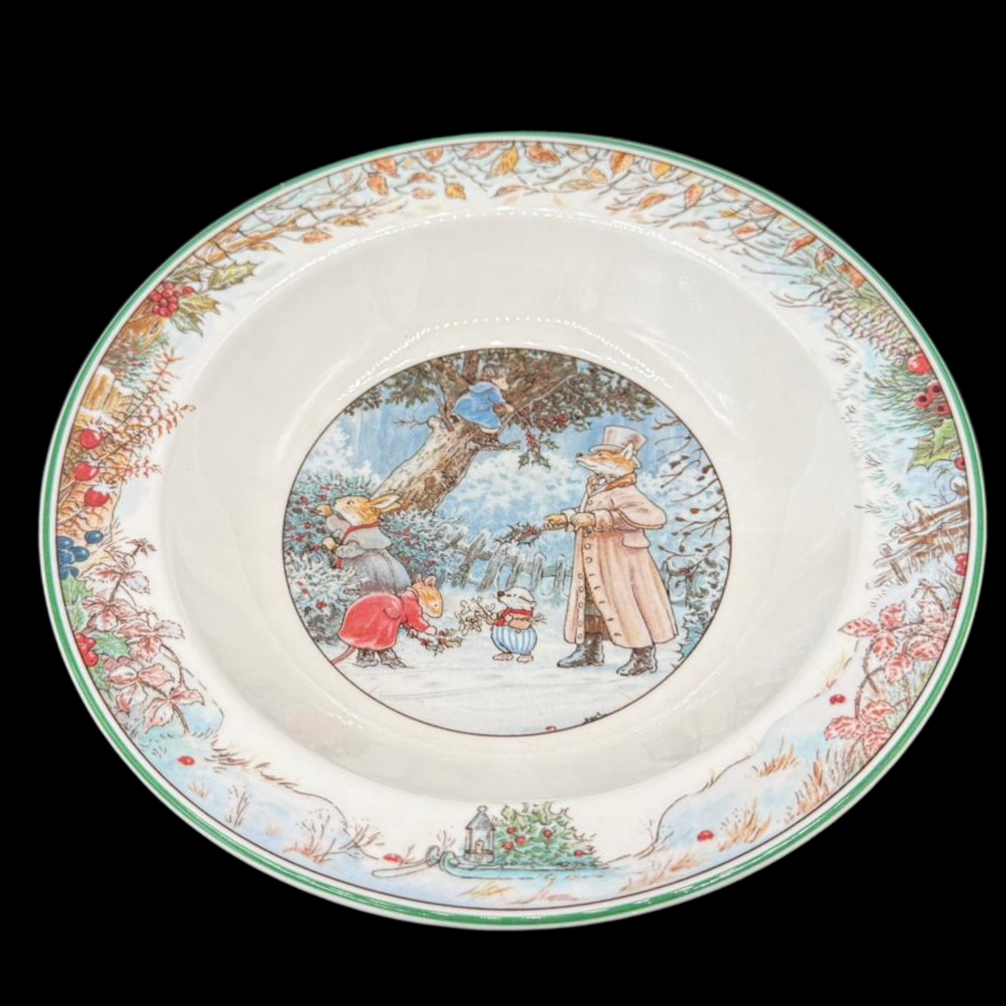Villeroy & Boch Foxwood Tales: Salatteller "Winter" / tiefer Teller - neu