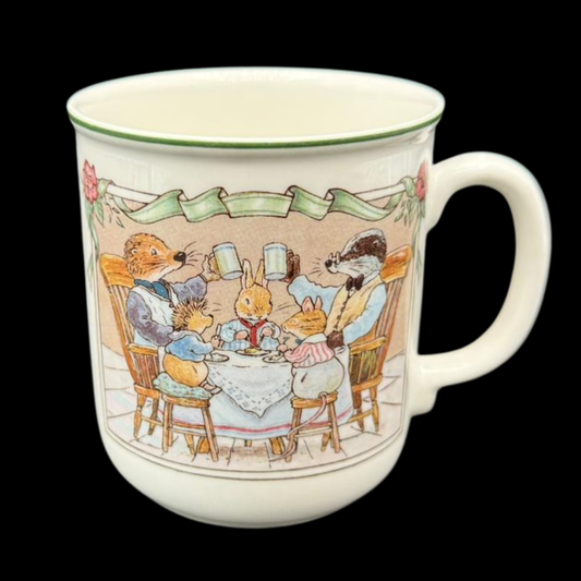Villeroy & Boch Foxwood Tales: Henkelbecher / Kaffeebecher Abendessen - neuwertig