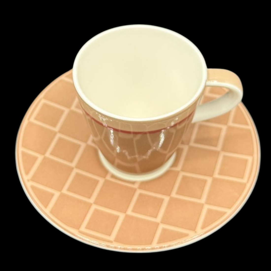 Villeroy & Boch Caffe Club: Mokkatasse / Espressotasse mit Unterteller