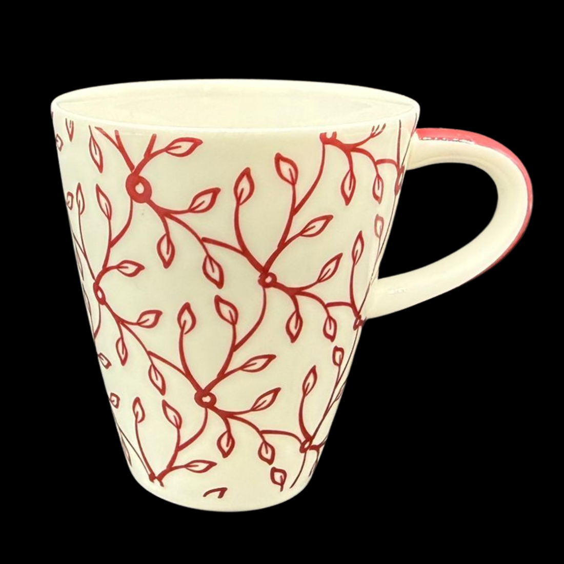 Villeroy & Boch Caffe Club: Kaffeebecher / Henkelbecher  - rot
