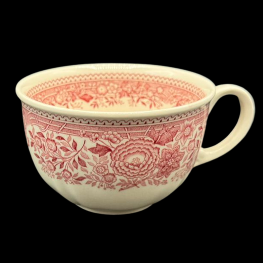 Villeroy & Boch Burgenland rot: Jumbotasse / Frühstückstasse / Milchkaffeetasse