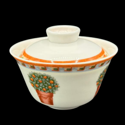 Villeroy & Boch Switch 4: Reisschale / Reisschüssel / Asia-Schälchen mit Deckel Naranja - sehr selten und neu