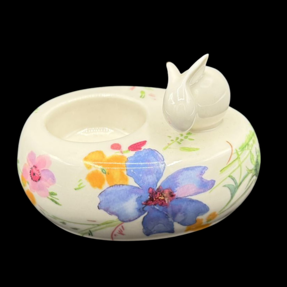 Villeroy & Boch Mariefleur Spring: Teelichthalter mit kleinem Hase