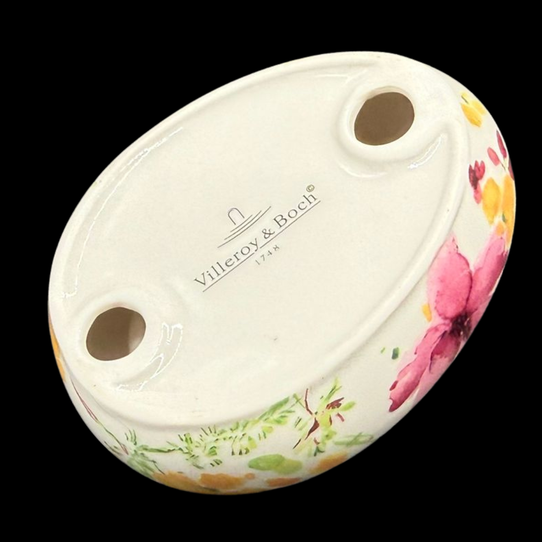 Villeroy & Boch Mariefleur Spring: Teelichthalter mit kleinem Hase