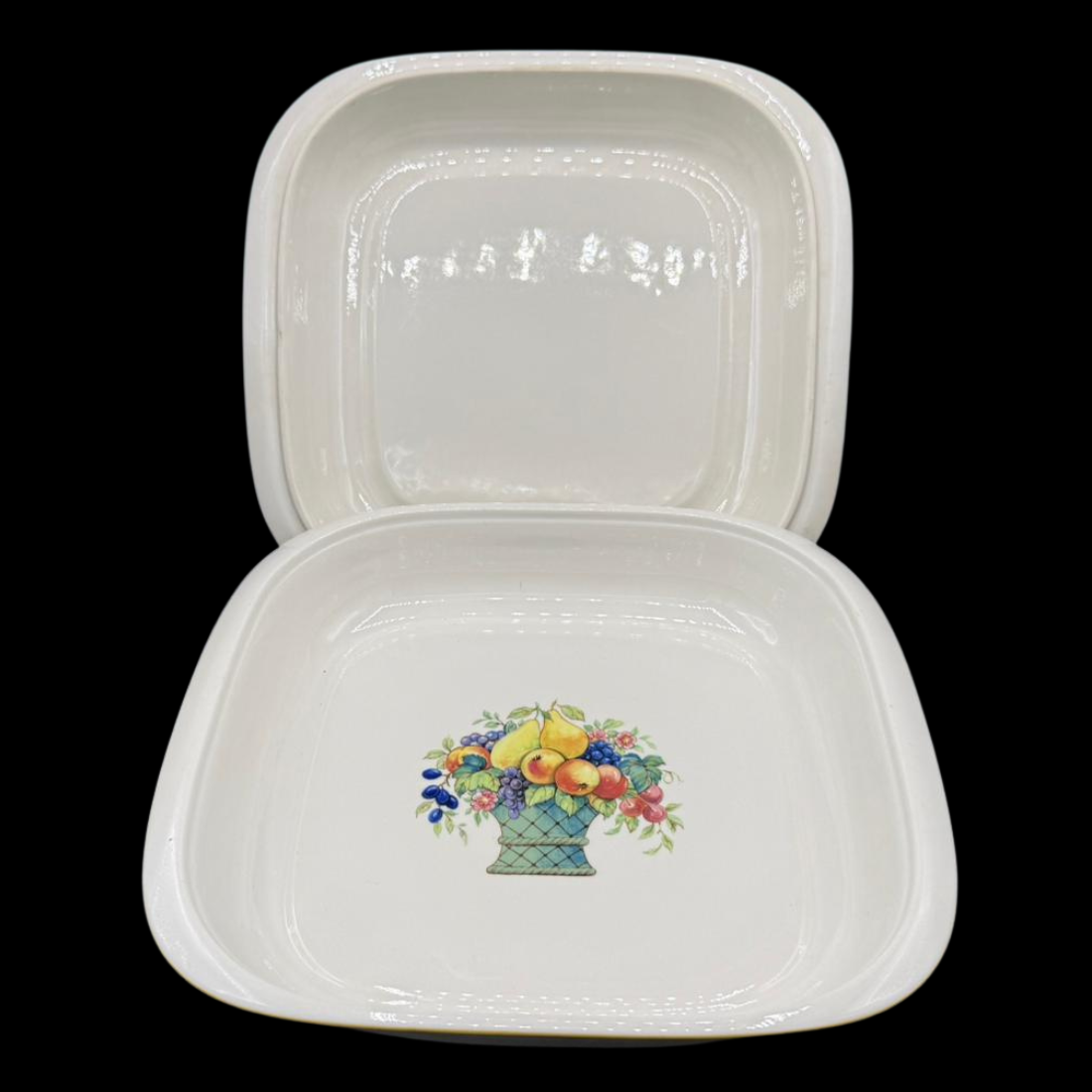 Villeroy & Boch Basket: Auflaufform / Backform / Mikrowellenform mit Deckel, rechteckig - neu