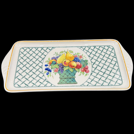 Villeroy & Boch Basket: Königskuchenplatte / Stollenplatte / Kuchenplatte