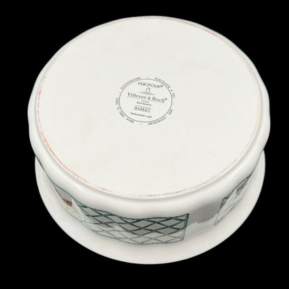 Villeroy & Boch Basket: Auflaufform / Backform, rund - neu