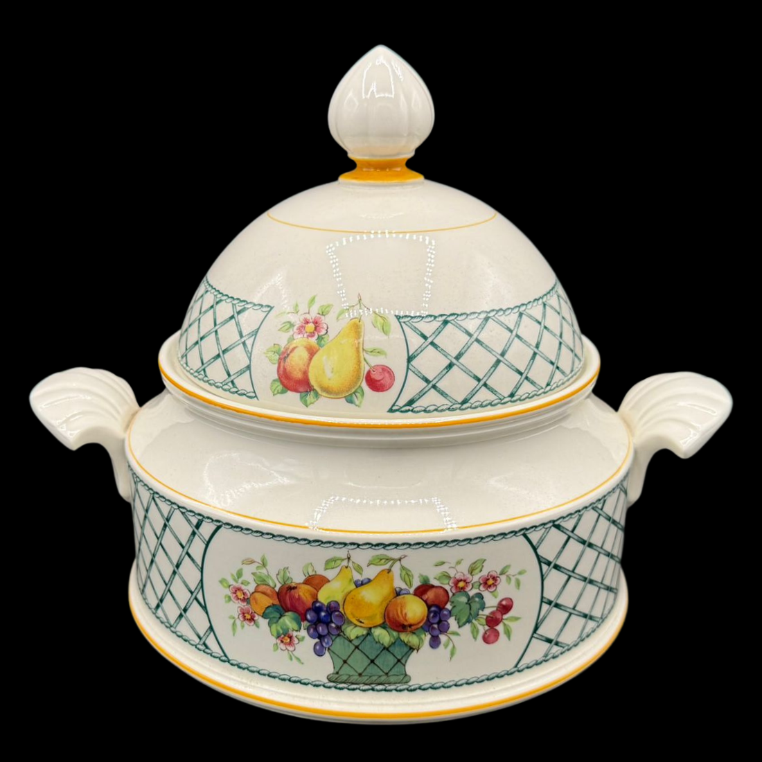 Villeroy & Boch Basket: Terrine / Ragoutschüssel / Suppenterrine 1,8 l - neu