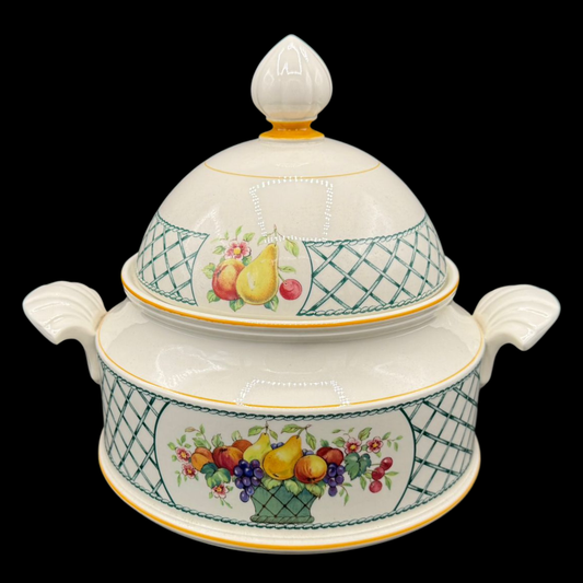 Villeroy & Boch Basket: Terrine / Ragoutschüssel / Suppenterrine 1,8 l - neu