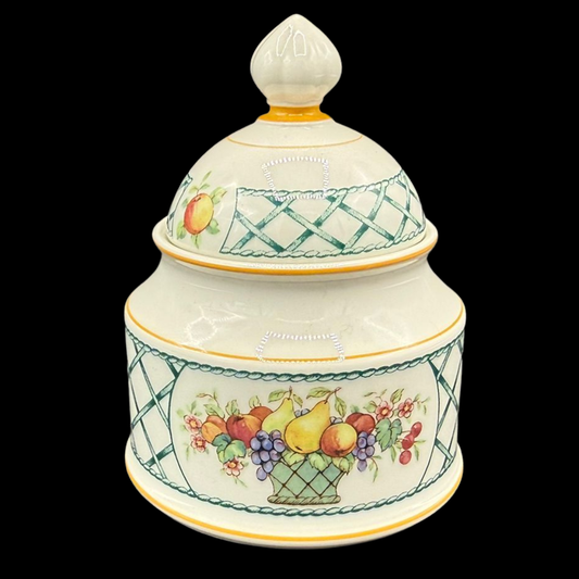 Villeroy & Boch Basket: Zuckerdose mit Deckel, zweiteilig - neu