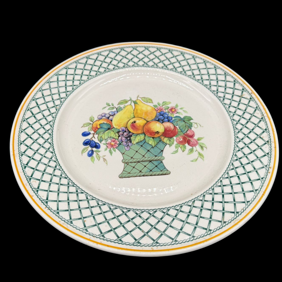 Villeroy & Boch Basket: Speiseteller / flacher Teller 27 cm - neuwertig
