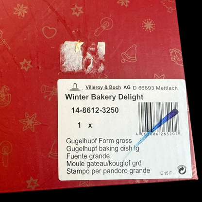 Villeroy & Boch Winter Bakery Delight: Gugelhupf Form, groß - neu und in Originalverpackung