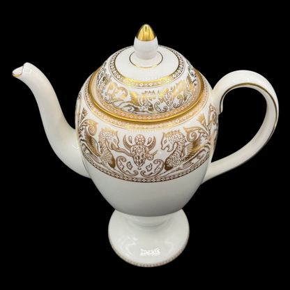 Wedgwood Gold Florentine: Kaffeekanne / Kanne