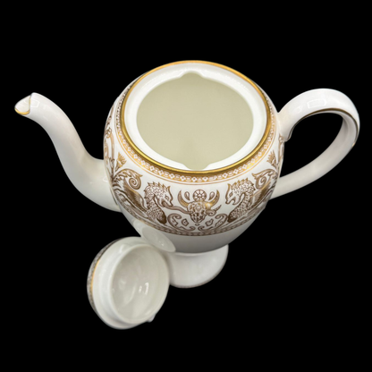 Wedgwood Gold Florentine: Kaffeekanne / Kanne