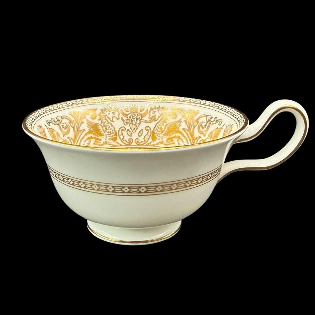 Wedgwood Gold Florentine: Teetasse / Tasse