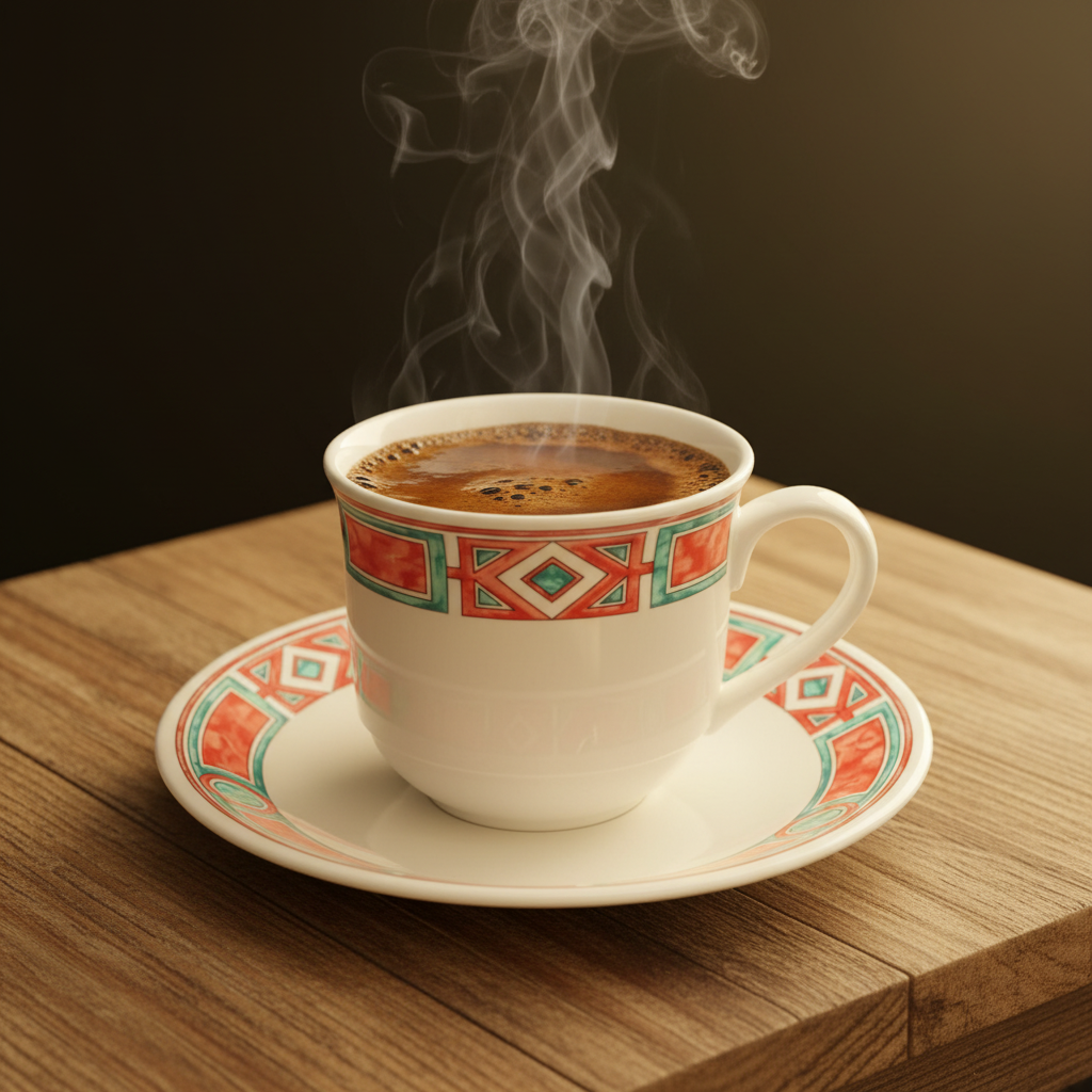 Villeroy & Boch Rialto: Mokkatasse / Espressotasse mit Unterteller