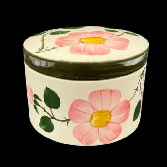 Villeroy & Boch Wildrose: Deckeldose / Dose mit Deckel - niedrig