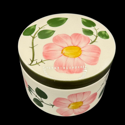 Villeroy & Boch Wildrose: Deckeldose / Dose mit Deckel - niedrig