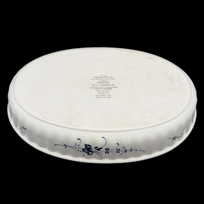 Villeroy & Boch Vieux Luxembourg / Alt Luxemburg: Auflaufform / feuerfeste Form, 27,5 cm lang