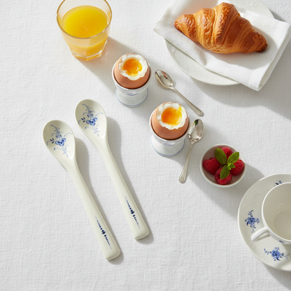 Villeroy & Boch Vieux Luxembourg /  Alt Luxemburg: Eierlöffel / Löffelchen / kleine Löffel im Zweier-Set aus Porzellan