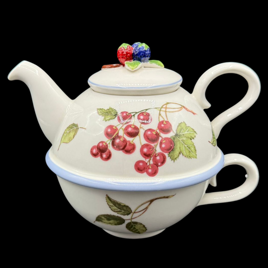 Villeroy & Boch Cottage: Tea for one / Teekanne mit Tasse Charm - neu
