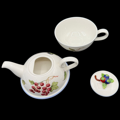 Villeroy & Boch Cottage: Tea for one / Teekanne mit Tasse Charm - neu